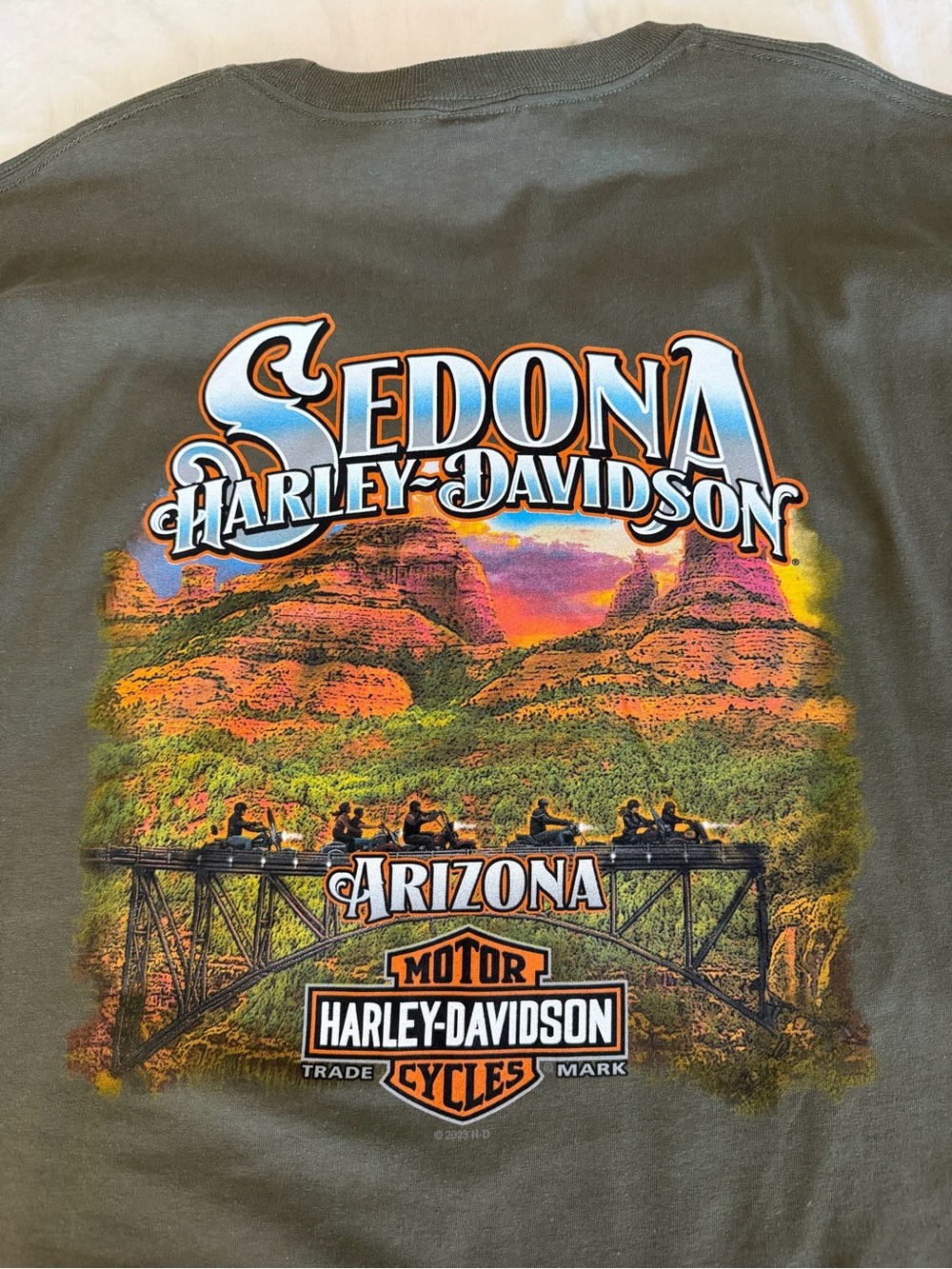 Harley Davidson Sedona tee - Picture 3 of 5